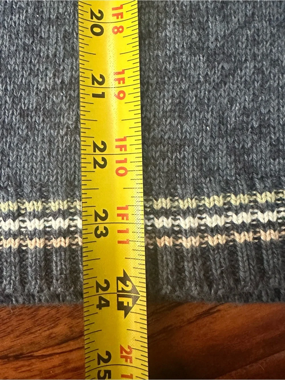 Womens XL Heirloom Collectibles Blue Fair Isle Turtleneck Sweater
